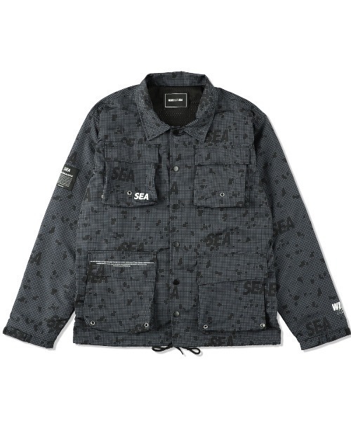 ミリタリージャケット モッズコート S_E_A DN-CAMO FATIGUE JACKETの画像