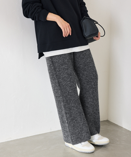 FRAMeWORK（フレームワーク） パンツ 「手洗い可」ファーニットパンツ