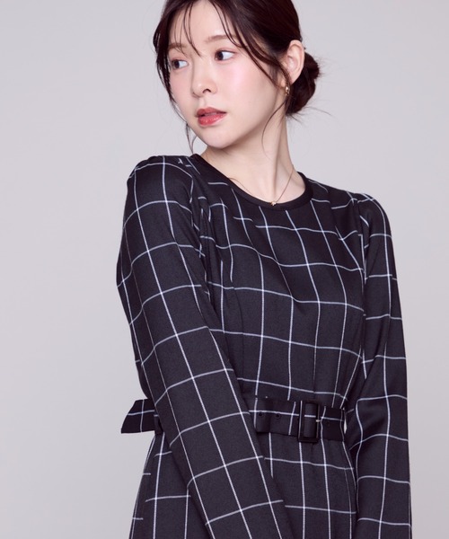 MISCH MASCH（ミッシュマッシュ） ワンピース ウィンドペンチェック