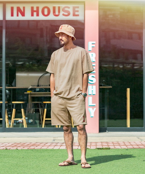 「MAGIC NUMBER」 ショートパンツ MEDIUM ベージュ メンズ_画像8