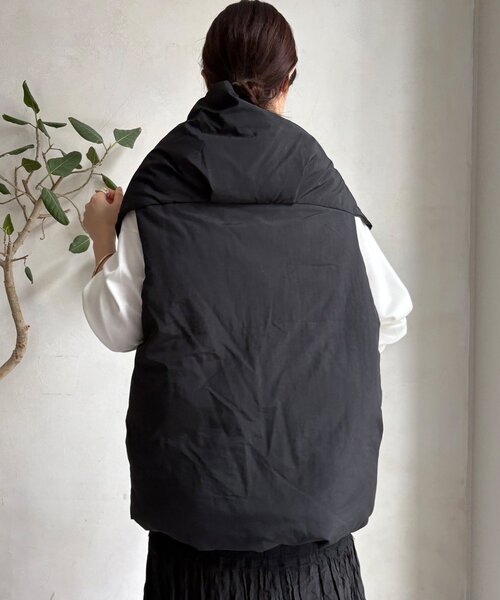 DouDou（ドゥドゥ） ベスト ジレ 「WEB限定」ストールライクファーバー