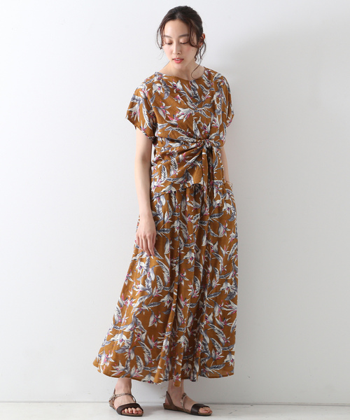 「MELROSE claire」 半袖ブラウス - レッド レディース_画像9
