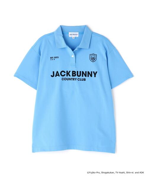 Jack Bunny!!（ジャックバニー） ポロシャツ ポロ 「ドラえもん」PE