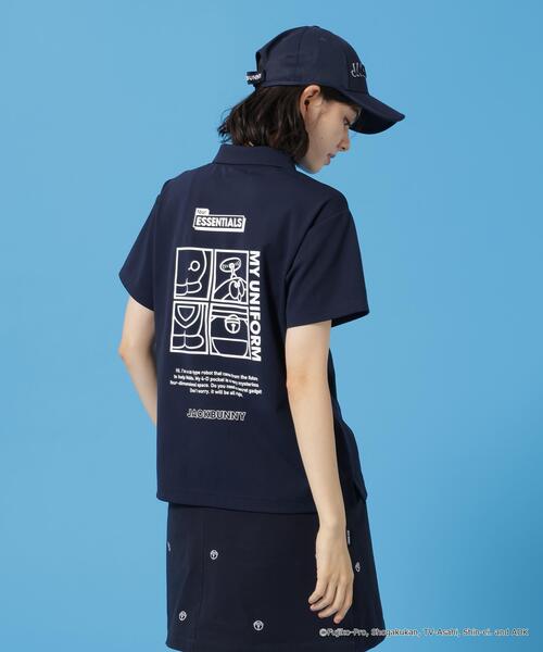 Jack Bunny!!（ジャックバニー） ポロシャツ ポロ 「ドラえもん」PE