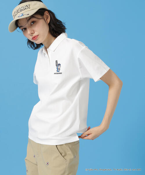 Jack Bunny!!（ジャックバニー） ポロシャツ ポロ 「ドラえもん」PE