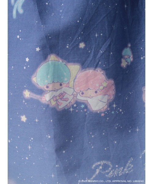 スカート Little Twin Stars×PINK HOUSE A Starry Night Wish柄スカートの画像