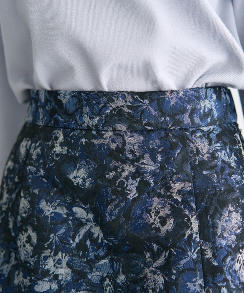 YECCA VECCA（イェッカヴェッカ） スカート ジャガードナロースカート