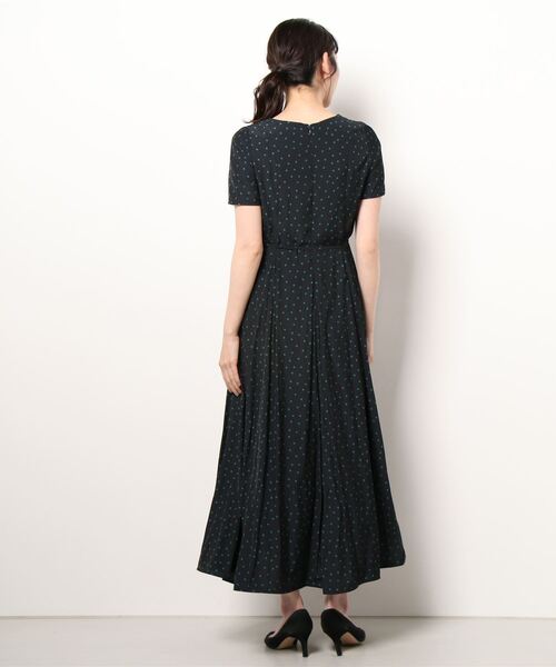 「JENNE」 半袖ワンピース SMALL ブラック レディースの画像