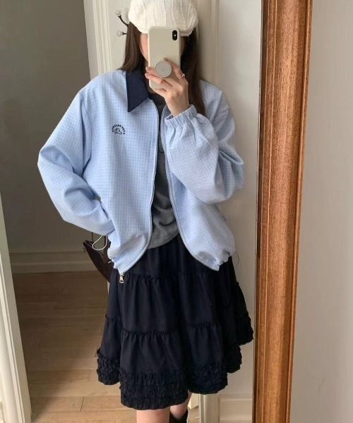 スカート ボリュームフリルティアードスカート | LACーVERT | 13