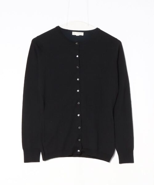 JOHN SMEDLEY（ジョンスメドレー） ニットカーディガン S ブラック