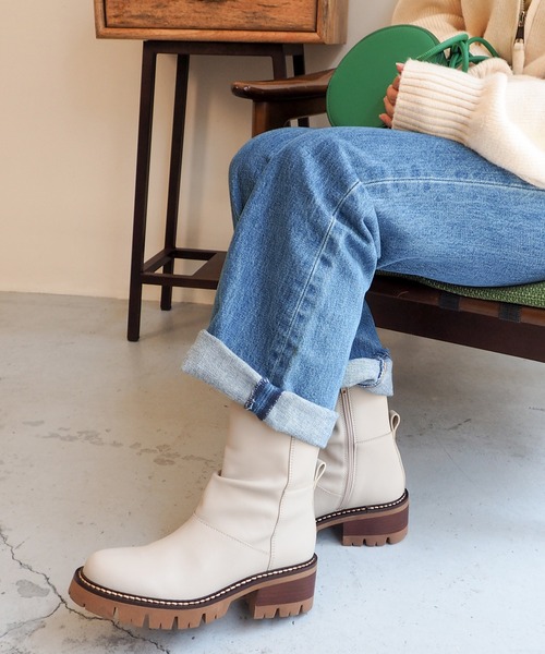 「あしながおじさん」 ブーツ 23.5cm ブラック レディース_画像2