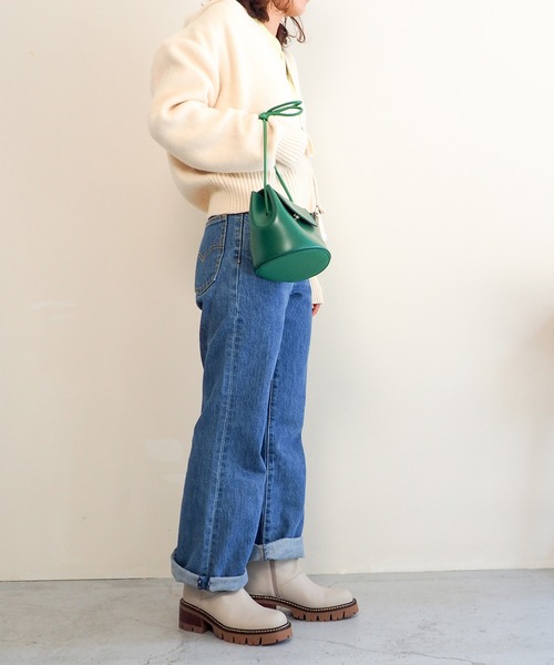 「あしながおじさん」 ブーツ 23.5cm ブラック レディース_画像5