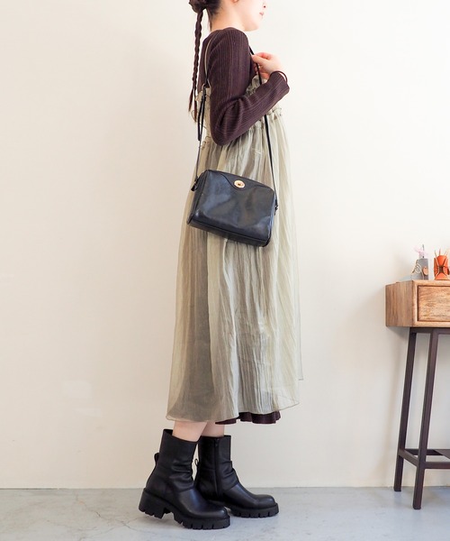 「あしながおじさん」 ブーツ 23.5cm ブラック レディース_画像9