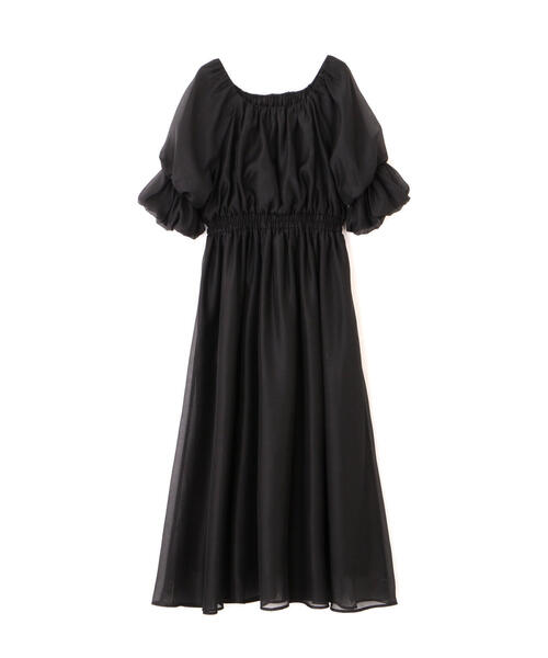 「PROPORTION BODY DRESSING」 半袖ワンピース MEDIUM ブルー レディースの画像