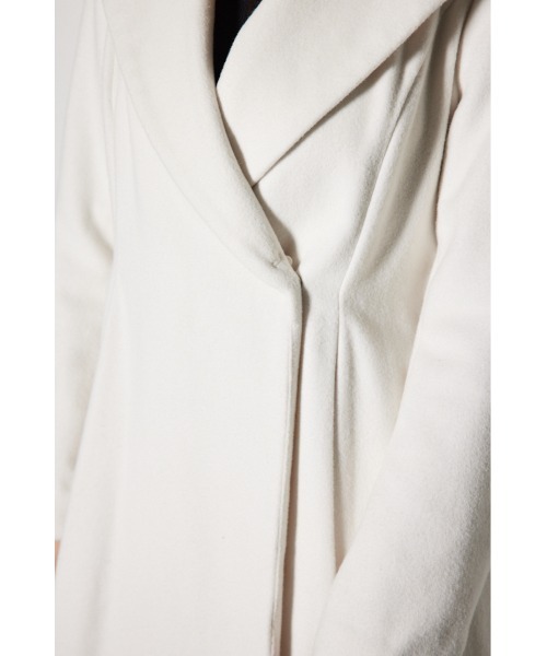 「rienda」 チェスターコート SMALL ホワイト レディース_画像3