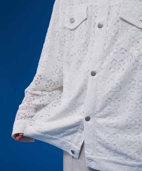 「ONCILY」 ジャケット LARGE ブラック メンズ_画像8