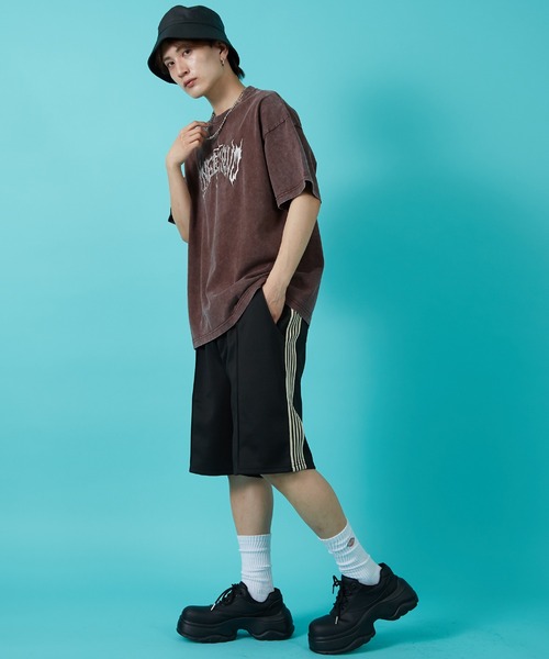 En serio TOKYO ハーフパンツ パンツ 「SIDEWAYSTANCE」ラインジャージ