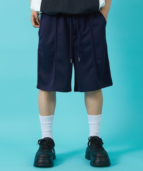 En serio TOKYO ハーフパンツ パンツ 「SIDEWAYSTANCE」ラインジャージ