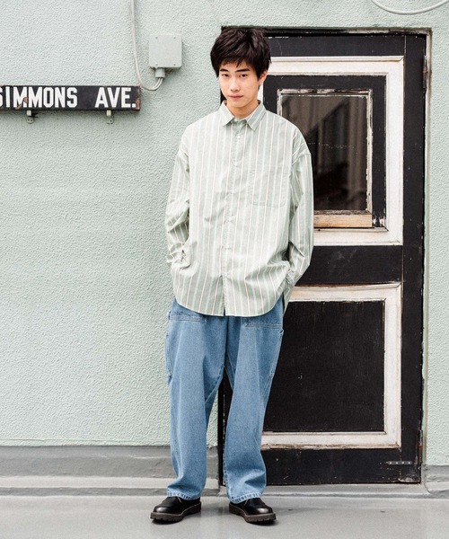 niko and…（ニコアンド） デニムパンツ SMALL ブラウン メンズ