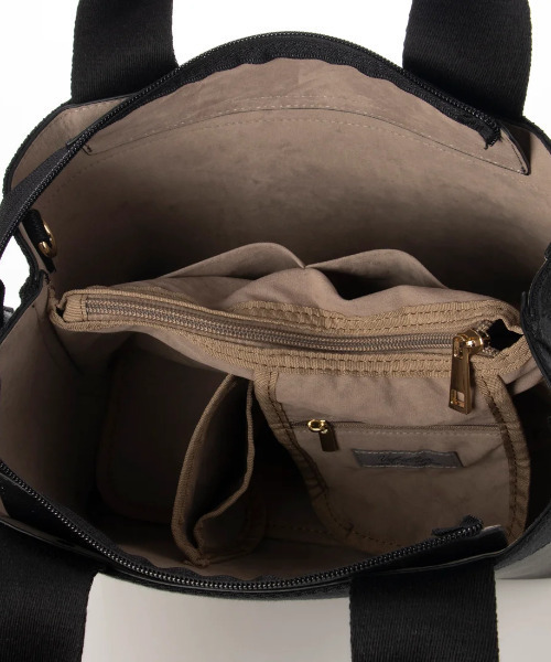 「cache cache」 2WAYバッグ FREE ブラック レディース_画像5