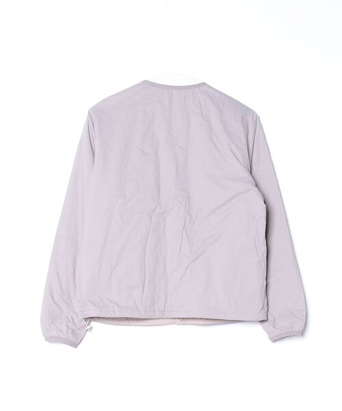 DANTON ライトグレー ジャケット　36 Danton（ダントン） ノーカラージャケット 36 ライトグレー レディース