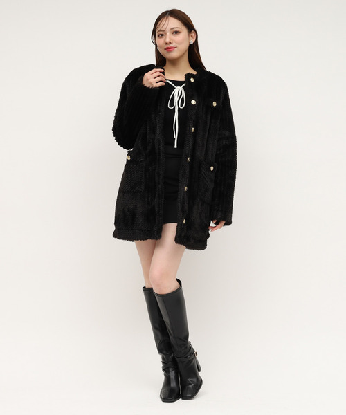 ROYAL PARTY（ロイヤルパーティー） コート アウター ファーミドルノー