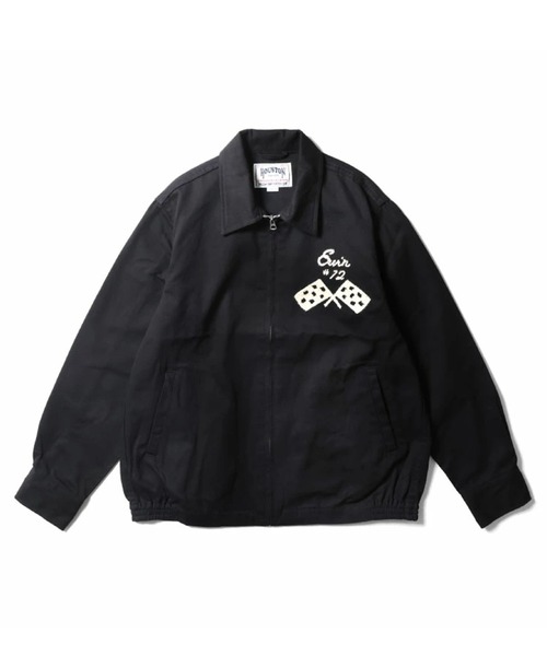 「HOUSTON」 ブルゾン M ブラック メンズ_画像4