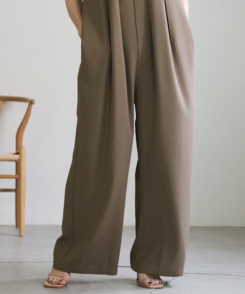 「select MOCA」 オーバーオール FREE ブラック レディース_画像6