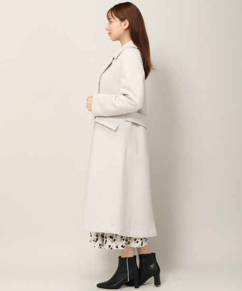 「MISCH MASCH」 チェスターコート M モカ レディース_画像9