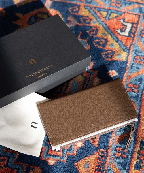 niko and…（ニコアンド） 財布 オリジナルメニーポケットレザー長財布