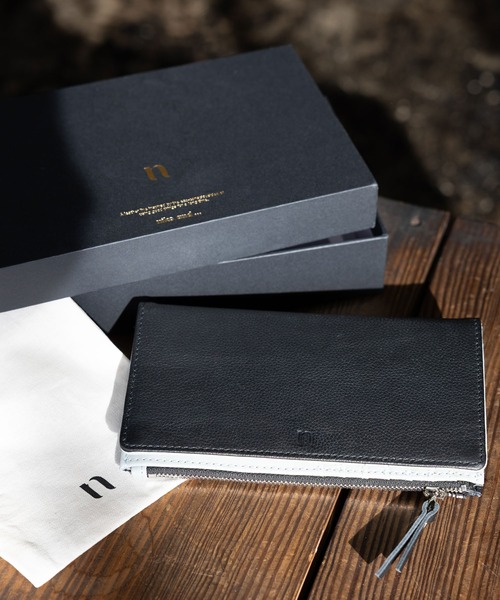 niko and…（ニコアンド） 財布 オリジナルメニーポケットレザー長財布