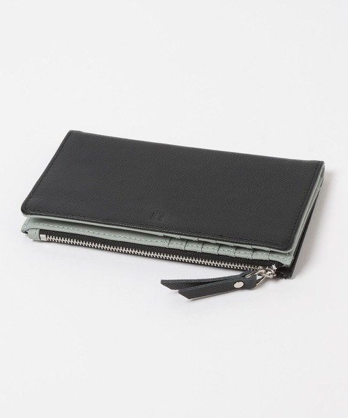 niko and…（ニコアンド） 財布 オリジナルメニーポケットレザー長財布