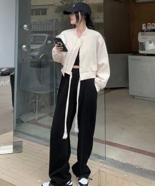 「gossip！ロサンゼルス」 ブルゾン FREE オフホワイト レディース_画像5