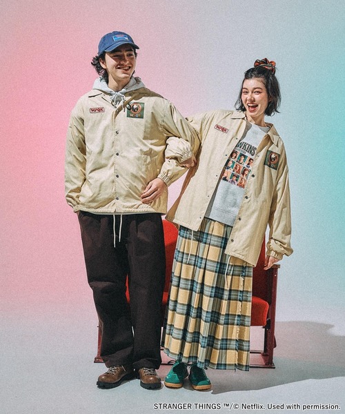 niko and…（ニコアンド） ブルゾン ジャンバー 「STRANGER THINGS