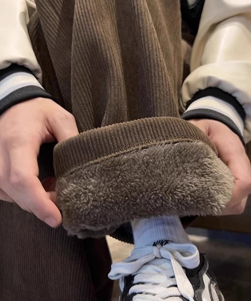 「link lot」 コーデュロイパンツ L ブラウン メンズ_画像2