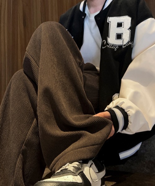 「link lot」 コーデュロイパンツ L ブラウン メンズ_画像5