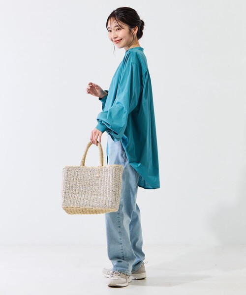 「FREAK'S STORE」 かごバッグ ONE SIZE ブラック レディース_画像9