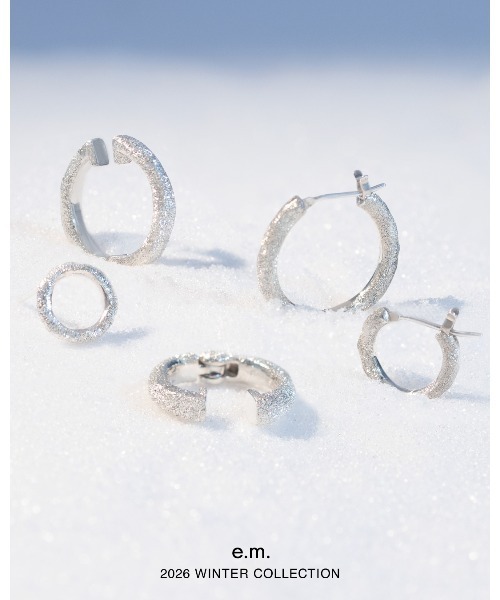 e.m.（イーエム） イヤーカフ スターダストイヤーカフ(S)/シルバー