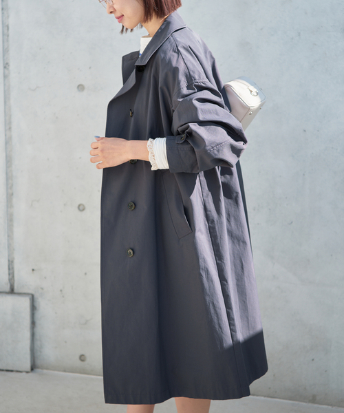 IENA（イエナ） ステンカラーコート コート 撥水ステンカラーコート