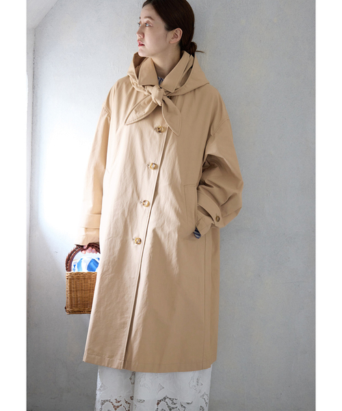 IENA（イエナ） ステンカラーコート コート 撥水ステンカラーコート