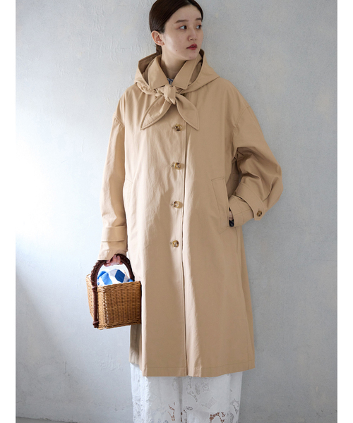 IENA（イエナ） ステンカラーコート コート 撥水ステンカラーコート