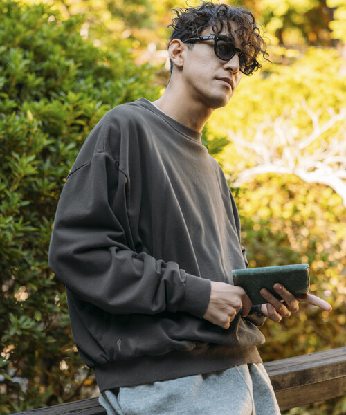 「Firsthand」 スウェットカットソー L グレー メンズ_画像8