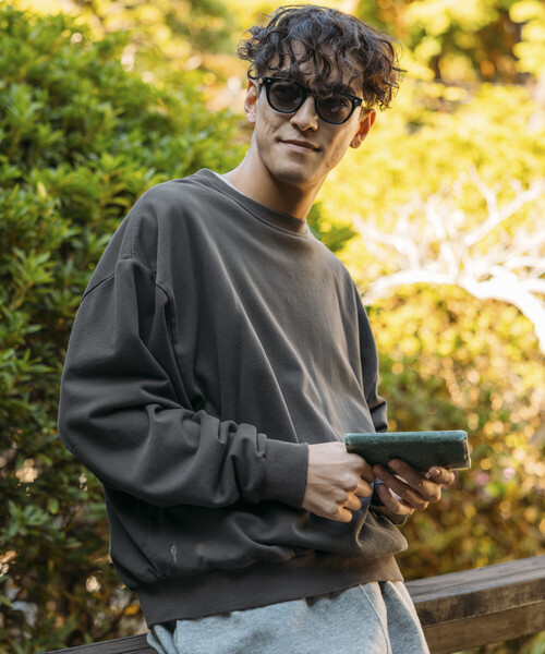 「Firsthand」 スウェットカットソー L グレー メンズ_画像9