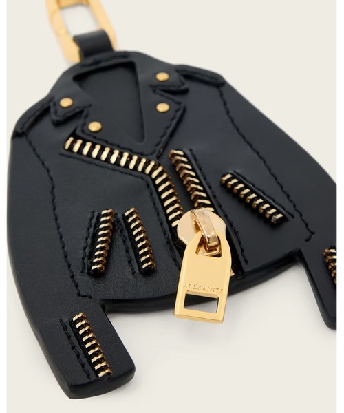 ALLSAINTS（オールセインツ） キーホルダー BALFERN LEATHER KEYRING