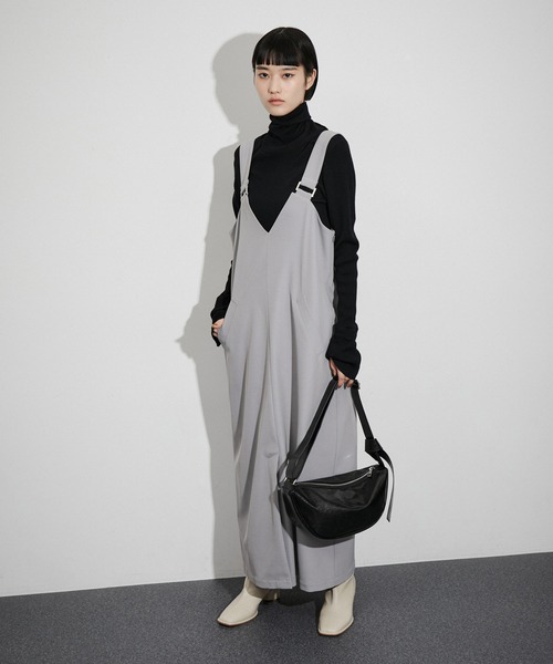 「ADAM ET ROPE'」 ショルダーバッグ FREE シルバー レディース_画像4