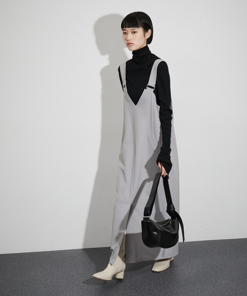 「ADAM ET ROPE'」 ショルダーバッグ FREE シルバー レディース_画像5