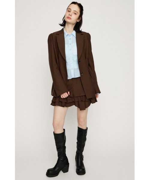 SLY（スライ） スカート LAYERED FRILL SKORT レイヤードフリル