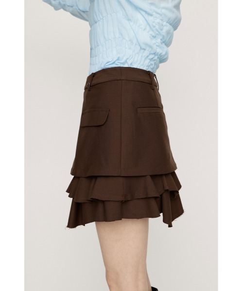 SLY（スライ） スカート LAYERED FRILL SKORT レイヤードフリル