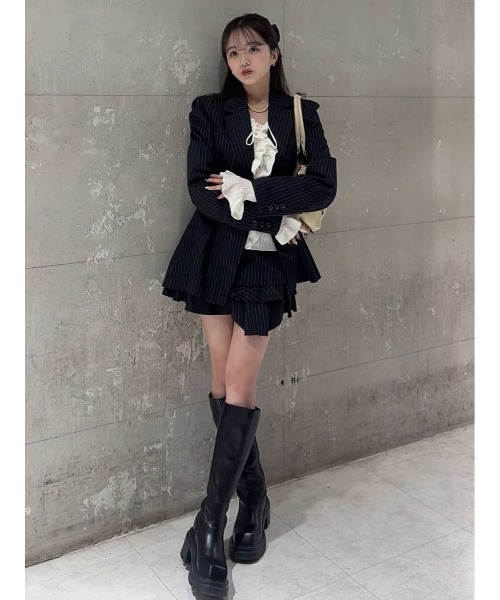 SLY（スライ） スカート LAYERED FRILL SKORT レイヤードフリル
