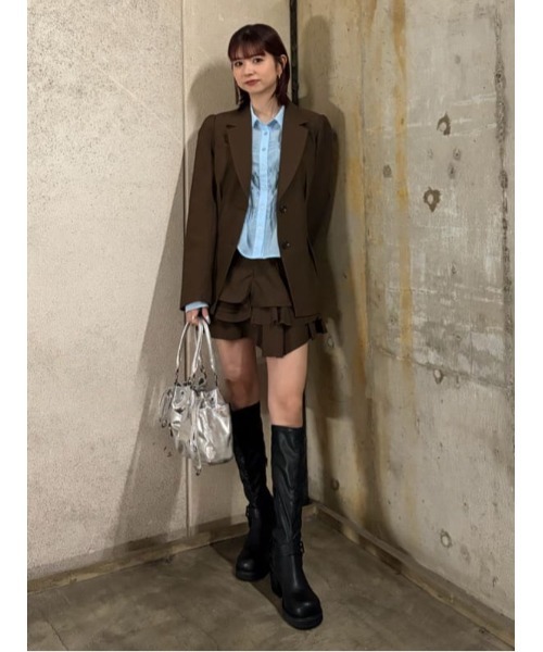 SLY（スライ） スカート LAYERED FRILL SKORT レイヤードフリル